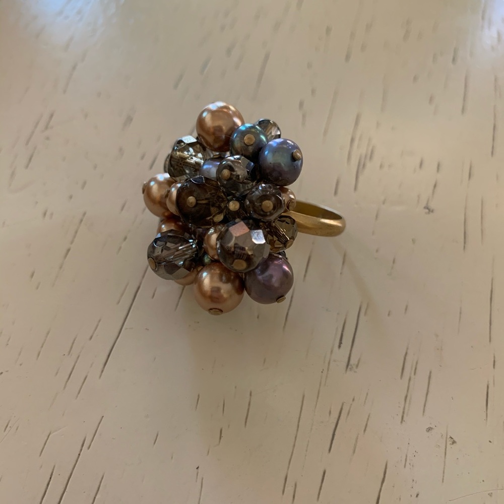 Stella & Dot Multi Bead Ring